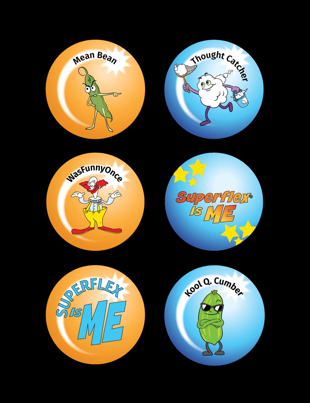 Superflex Super Sticker Collection: Thinkables & UnthinkaBots – view image 5