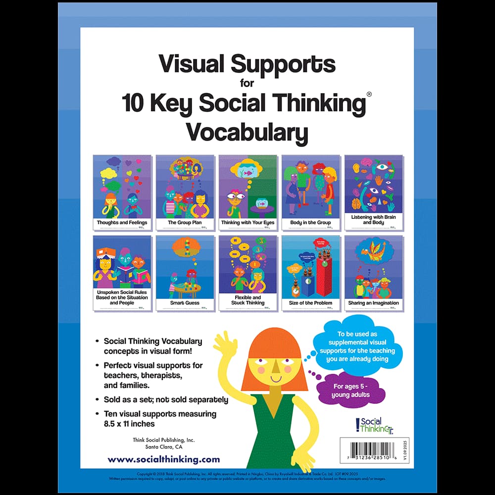 Visual Supports for 10 Key Social Thinking Vocabulary Concepts – view image 2